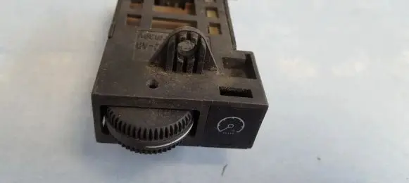 Panel lighting control switch