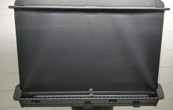 Parcel shelf load cover