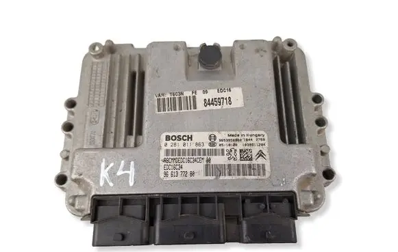 Peugeot 207 Engine control unit/module 9661377280 0281011863