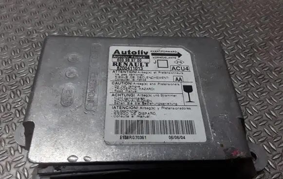 Renault Scenic II - Grand scenic II Airbag control unit/module 603989700