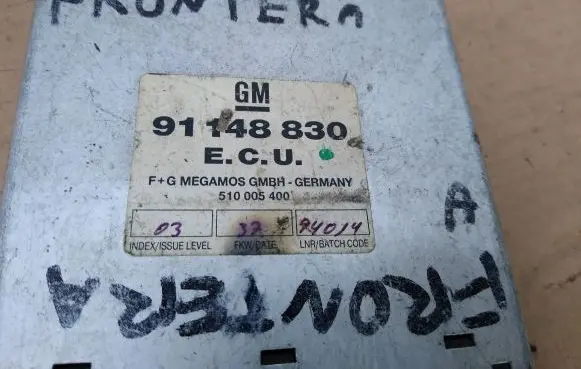 Opel Frontera A Other control units/modules 91148830