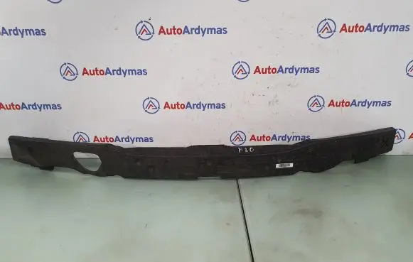 Front bumper foam support bar