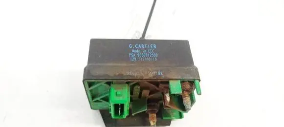 Citroen C3 Glow plug pre-heat relay 9639912580