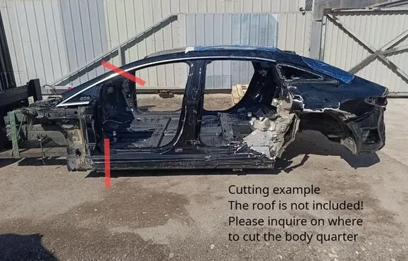 Mercedes-Benz EQS V297 Front quarter panel A2976220300
