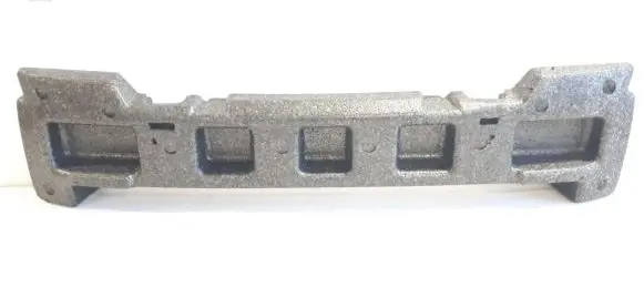 Front bumper foam support bar