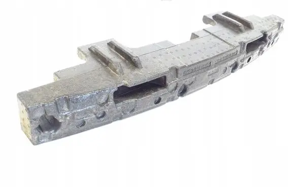 Front bumper foam support bar