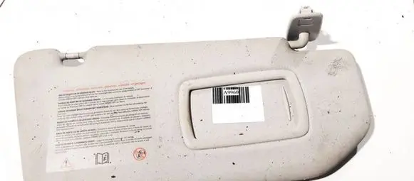 Renault Scenic III - Grand scenic III Sun visor