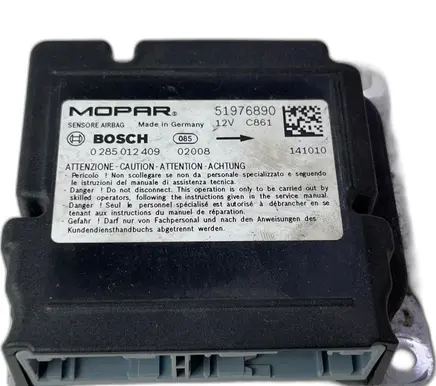 Fiat Doblo Airbag control unit/module 51976890 0285012409