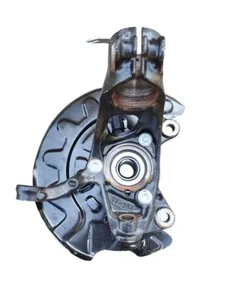 Front wheel hub spindle knuckle