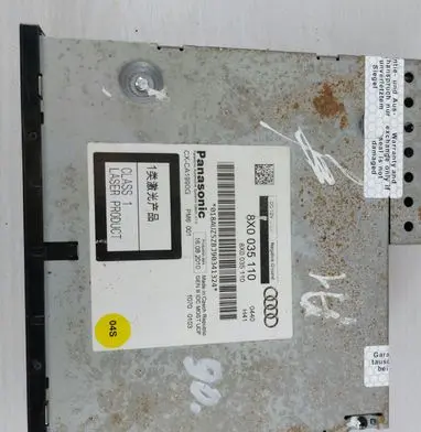 Audi A6 S6 C6 4F CD/DVD changer 8X0035110