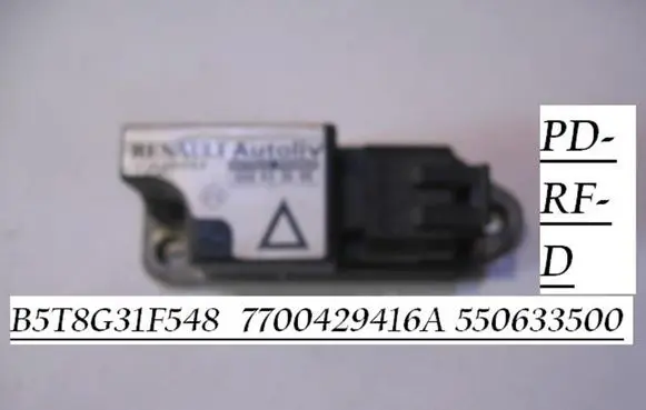 Renault Laguna I Airbag deployment crash/impact sensor B5T8G31F548 7700429416A