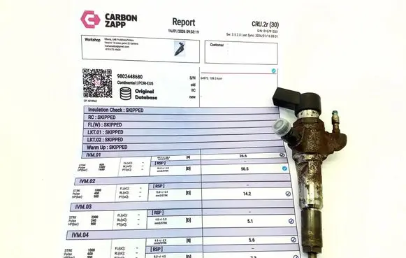 Ford C-MAX II Fuel injector 9802448680