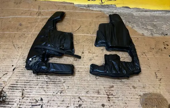 Jaguar F-Type Fender foam support/seal EX5316115AB EX5316114AB