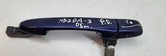Mazda 3 I Front door exterior handle