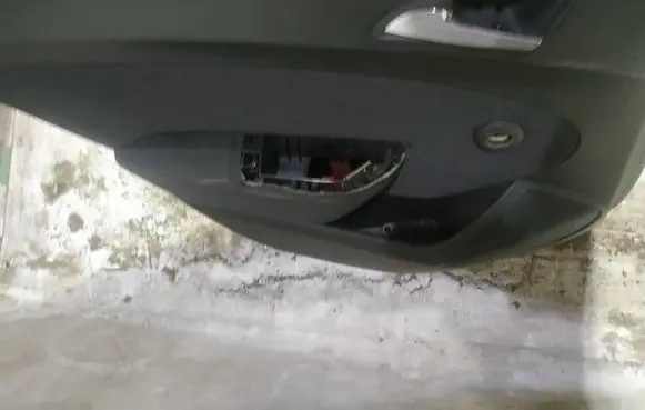 Opel Astra J Rear door card panel trim 
