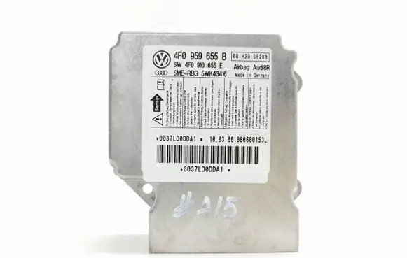 Audi A6 S6 C6 4F Airbag control unit/module 4F0959655B 4F0910655E 5WK43416