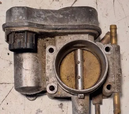 Opel Zafira A Throttle valve 25177983