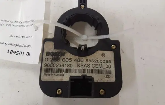 Citroen C4 I Steering angle sensor 0265005486 9650236180