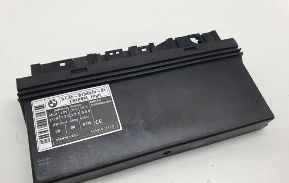 BMW 5 E60 E61 Comfort/convenience module 9136040 61359136040 6135913604001