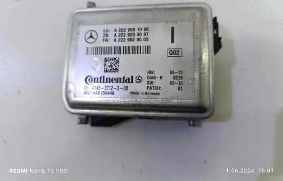 Mercedes-Benz C W205 Windshield/windscreen camera A2228200997