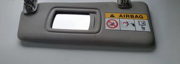Renault Captur II Sun visor