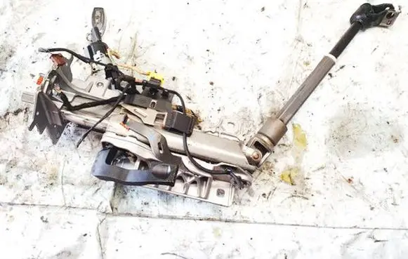 Steering wheel axle