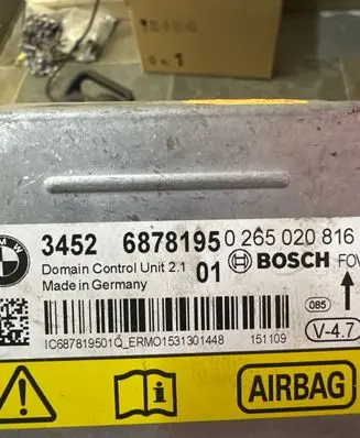 BMW X5 F15 Airbag control unit/module 6878195 0265020816