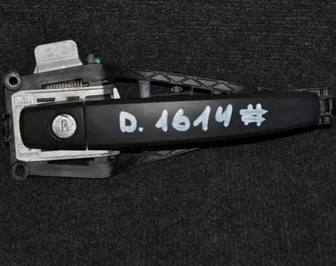 Opel Corsa D Front door exterior handle 366051399