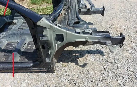 KIA Pro Cee'd III Front quarter panel czarna 1k