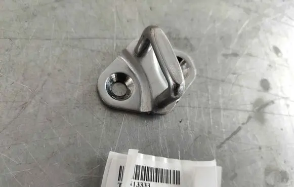 Jaguar XF X260 Rear door lock loop/hook striker T4N13333