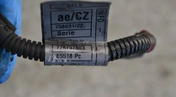 BMW 3 E46 Glow plug wires 758031