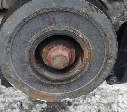 Opel Zafira A Crankshaft pulley