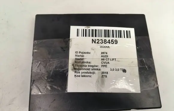 Audi A6 S6 C7 4G Central body control module 4H0907064HN