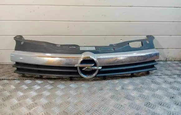 Opel Astra H Front bumper upper radiator grill 461088395 13108463
