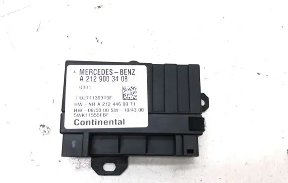 Fuel injection pump control unit/module