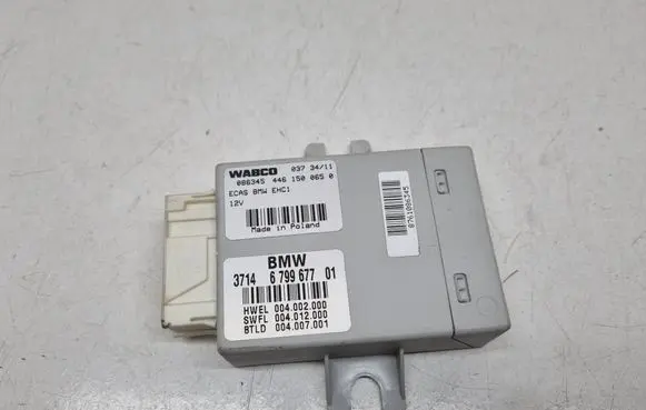 BMW 5 F10 F11 Air suspension control unit module (rear) 6799677 37146799677