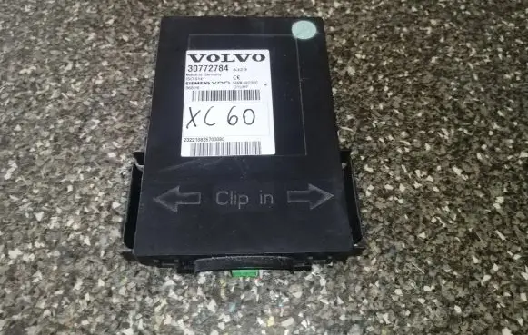 Volvo XC60 Keyless (KESSY) go control unit/module 30772784