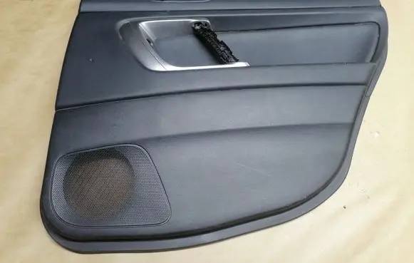 Rear door card panel trim