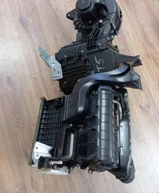Interior heater climate box assembly
