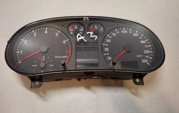 Audi A3 S3 8L Speedometer (instrument cluster) 8L0919860E 110008894002