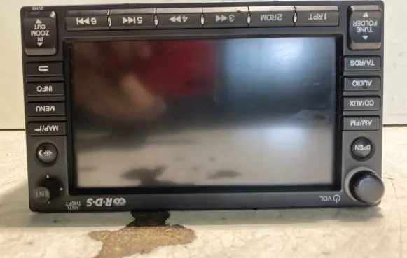 Honda Insight Radio/CD/DVD/GPS head unit