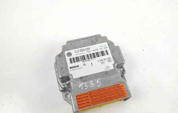 Volkswagen Touareg I Airbag control unit/module 7L0959655 0285001991
