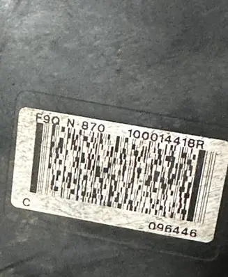Renault Megane III Engine F9QN870 096446 F9Q870