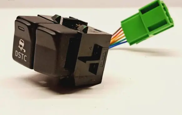 Volvo V50 ESP (stability program) switch 8691530 05W18T 19206