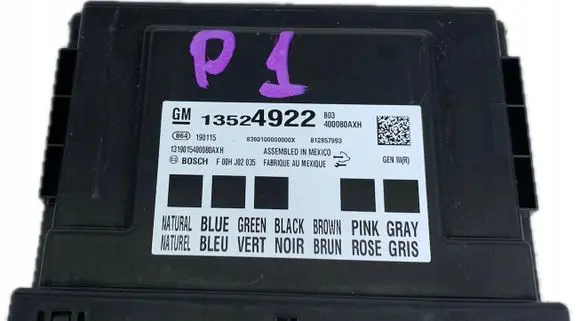 Chevrolet Volt II Comfort/convenience module 13524922
