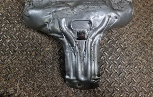 Heat shield in engine bay