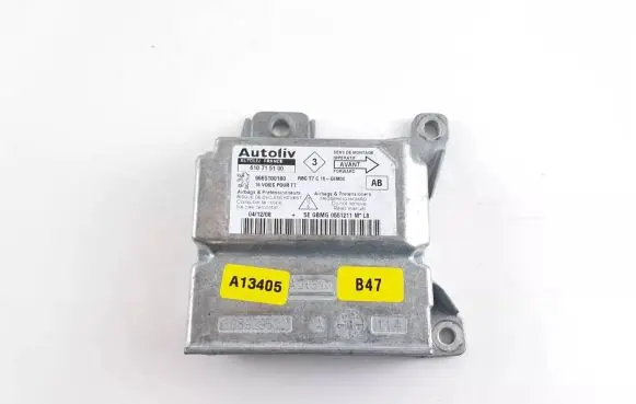 Peugeot 308 Airbag control unit/module 9665100180 610715100