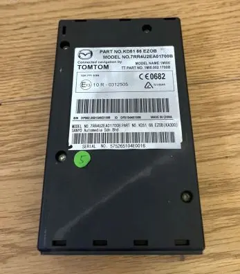 Mazda CX-5 GPS navigation control unit/module KD5166EZOB