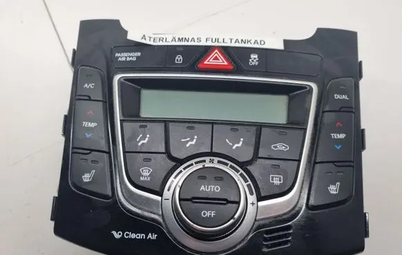 Hyundai i30 Climate control unit 97250A5XXX 97250A6XXX 97250A6500