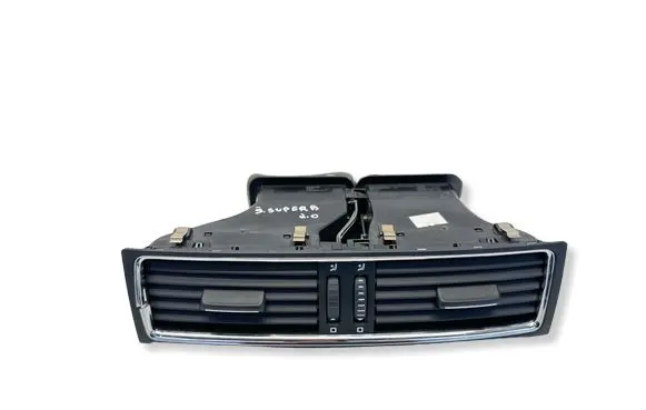 Skoda Superb B6 (3T) Dash center air vent grill 3T0820951A 1461146A2 W12008